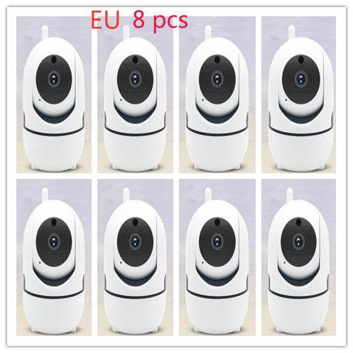 1080P Home Security Surveillance Auto Tracking Camera US EU UK Plug - Mubimart