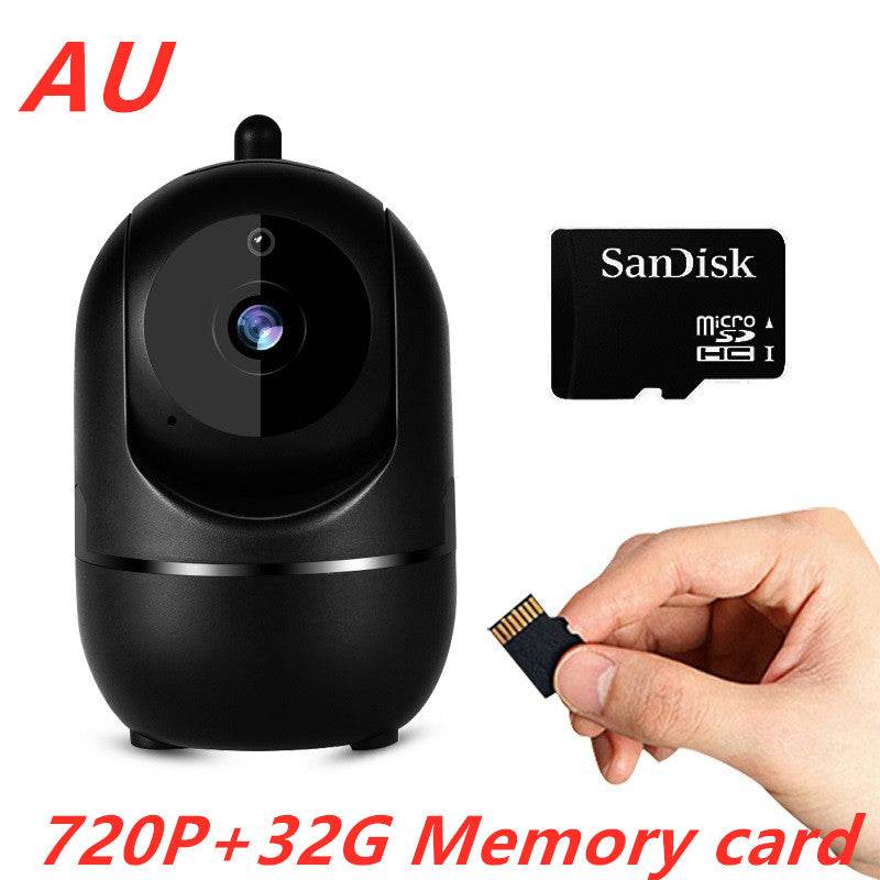 1080P Home Security Surveillance Auto Tracking Camera US Plug - Mubimart