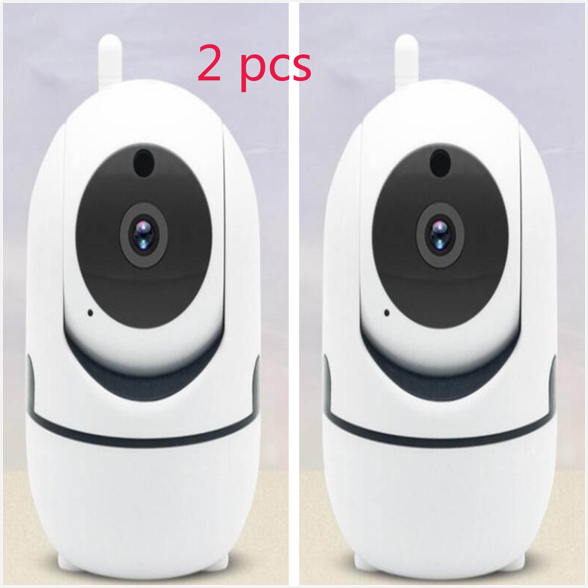 1080P Home Security Surveillance Auto Tracking Camera US Plug - Mubimart