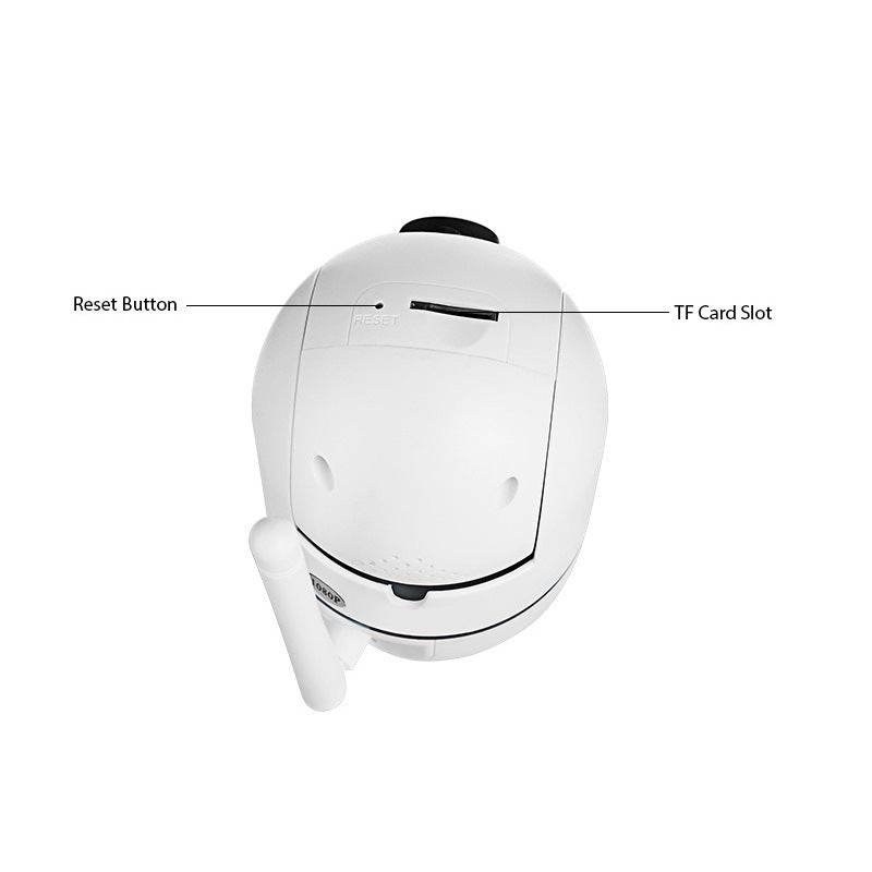1080P IP Camera Tuya Smart Automatic Tracking Home Security Indoor - Mubimart