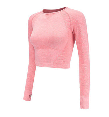 Yoga long sleeve workout clothes - Mubimart -  