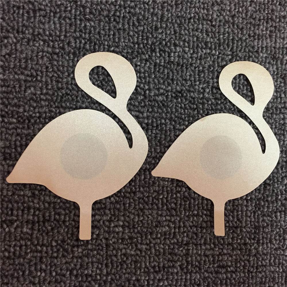 Flamingo thin breathable disposable nipple stickers - Mubimart