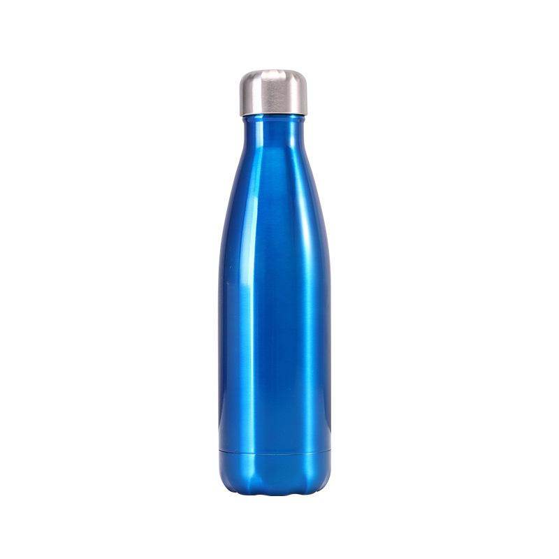Coke Bottle Stainless Steel Vacuum Flask Bowling Cup Sports Bottle - Mubimart
