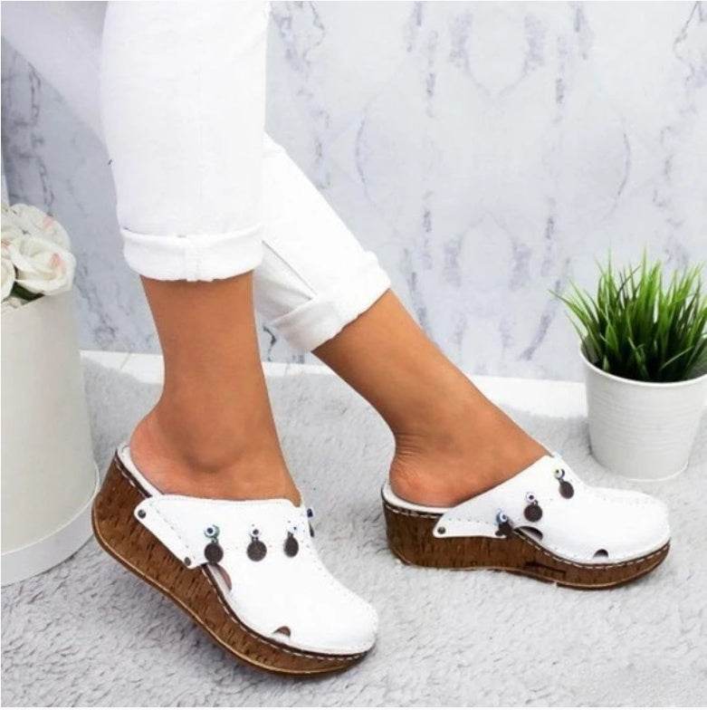 Women's platform wedge sandals - Mubimart