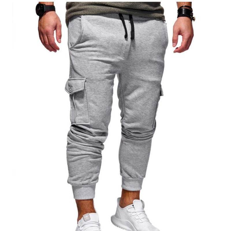 men sport jogger pants men sweatpants - Mubimart