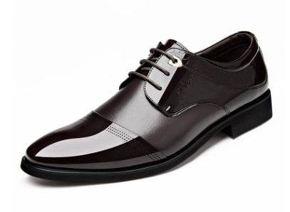 spring new men's shoes business dress shoes fashion lace men's shoes shoes shoes - Mubimart
