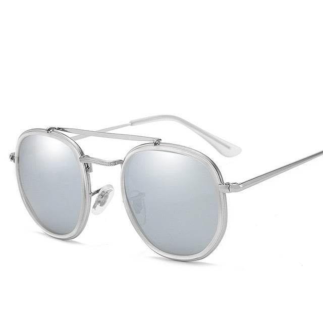 Metal polarized sunglasses - Mubimart