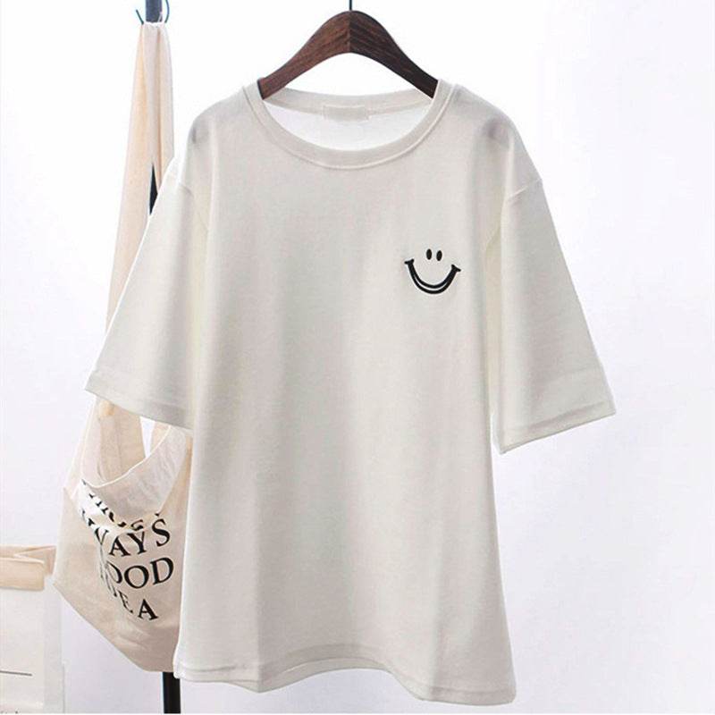 Base shirt casual plus size - Mubimart