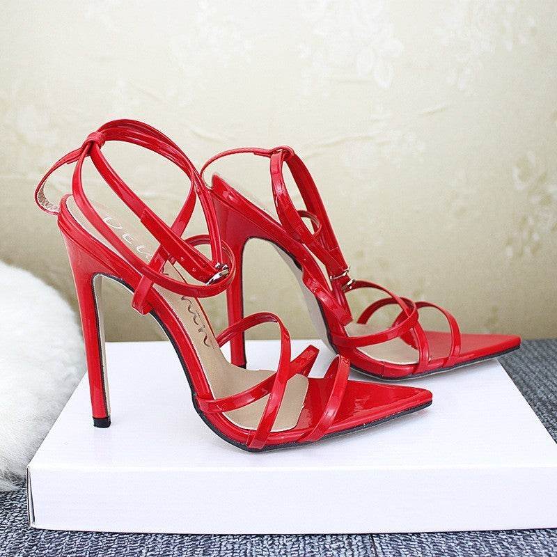 women heel-strap sandals - Mubimart