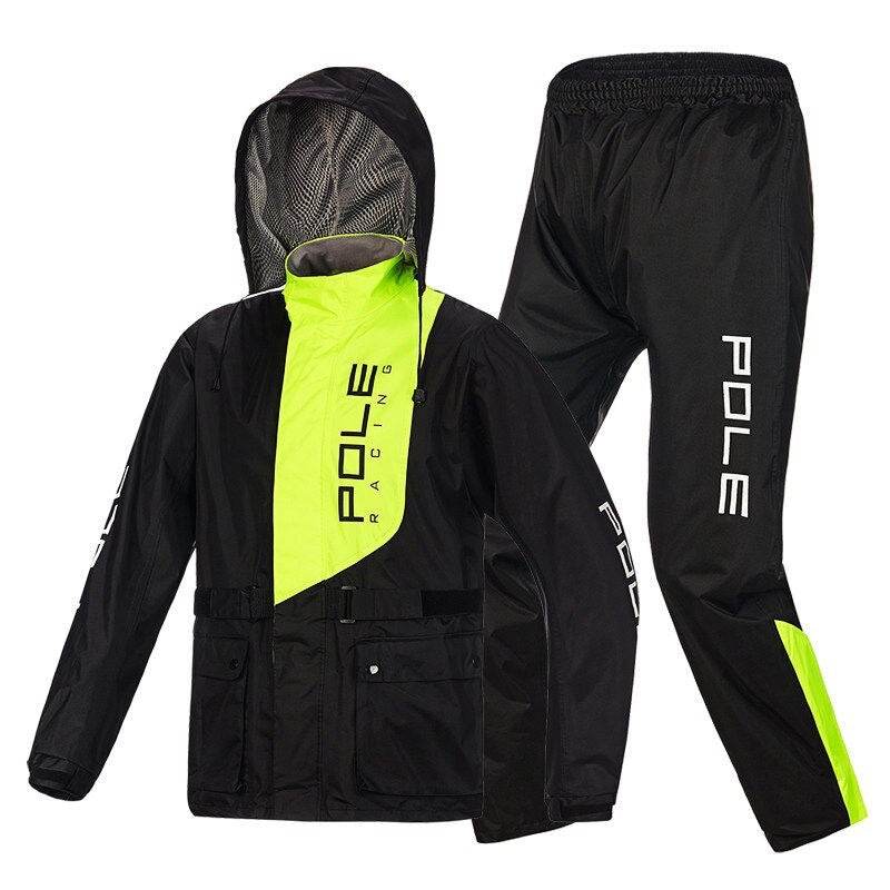 Outdoor adult raincoat set - Mubimart