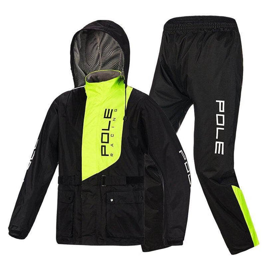 Outdoor adult raincoat set - Mubimart