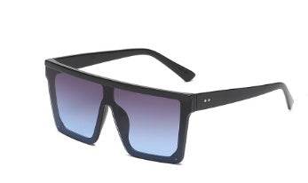 Oversized Square Unisex Fashion Sunglasses - Mubimart