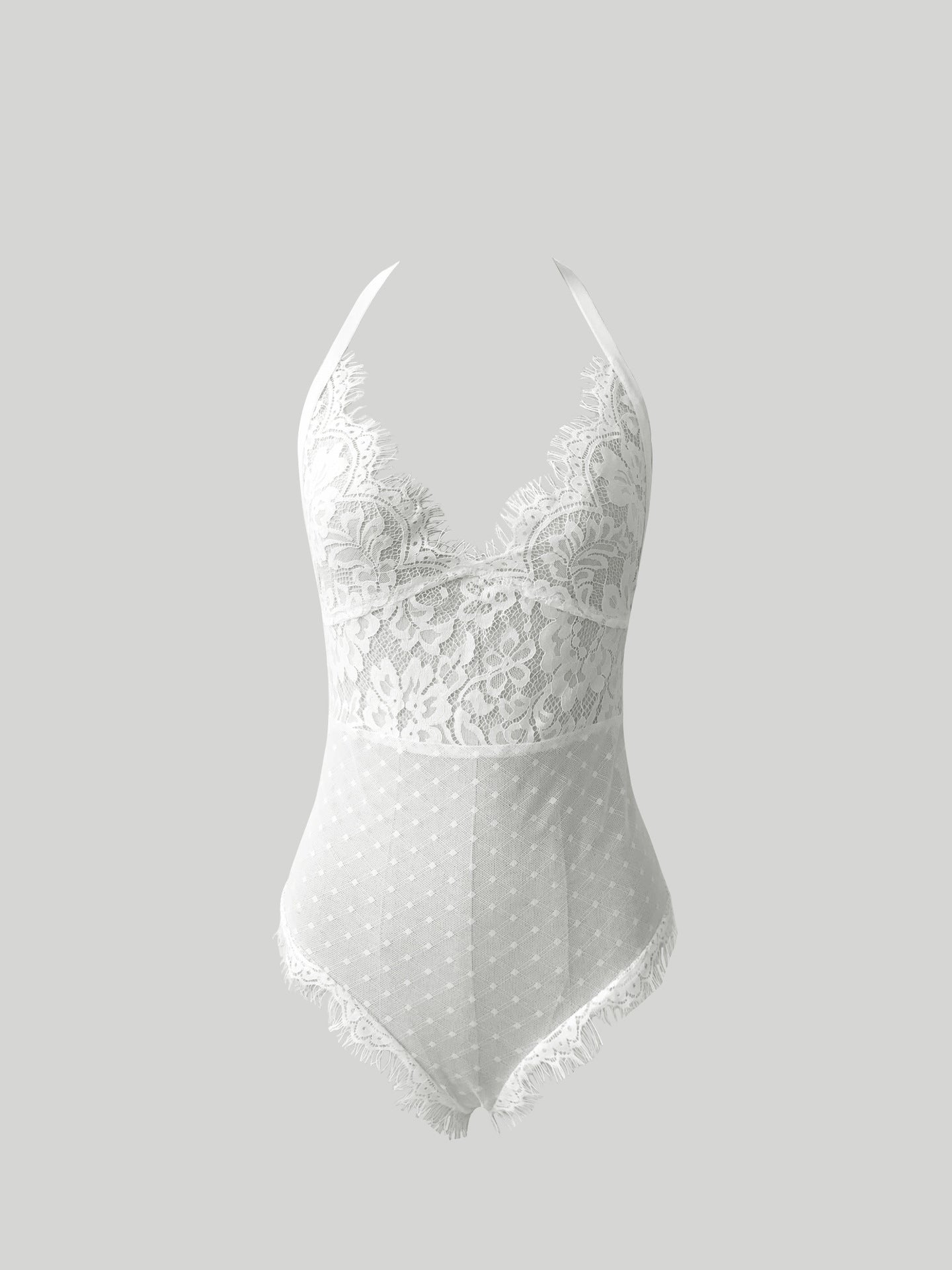 Sexy lace bodysuit - Mubimart -  