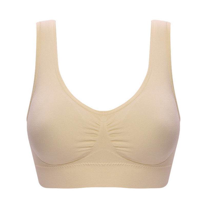 Plus Size Bras For Women Seamless Bra With Pads Big Size 5XL 6XL Bralette Push Up Brassiere Bra Vest - Mubimart