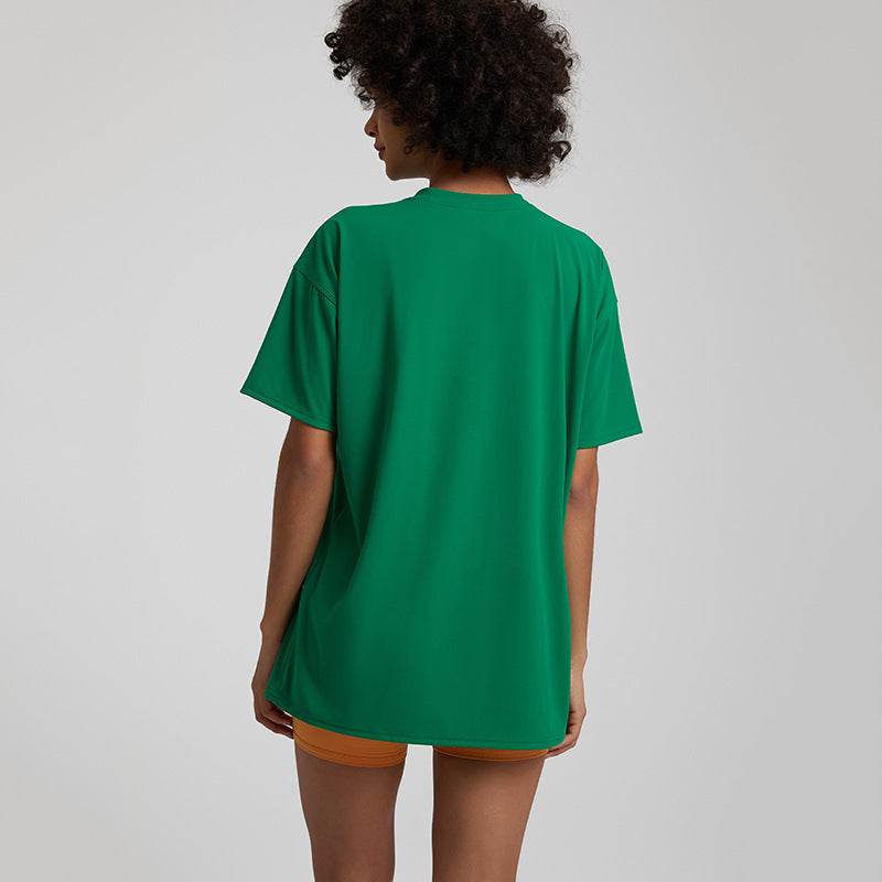 Tight Running Exercise T-shirt Workout Top - Mubimart