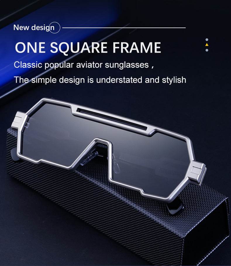 Retro Steam Punk Sunglasses Men - Mubimart