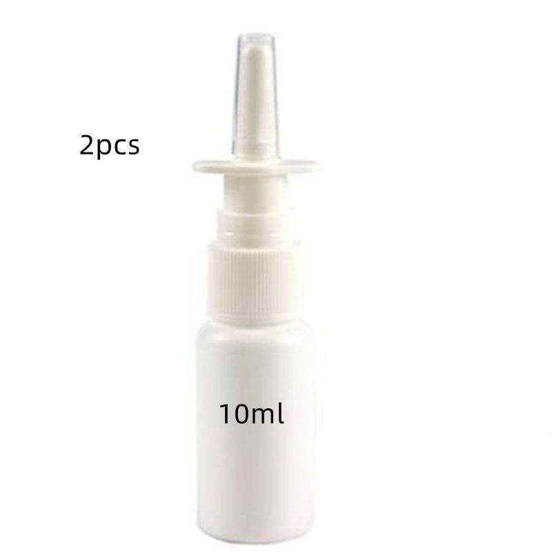 10ml Clear Plastic Nasal Spray Bottle - Mubimart
