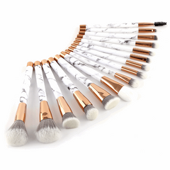 11 sets of marble makeup brush with makeup brush beauty makeup kit 11 makeup brush sets - Mubimart - Makeup Brush 