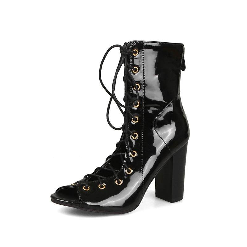 Denim high heels - Mubimart