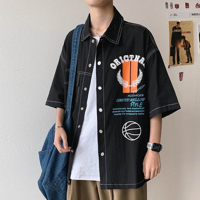 Japanese tooling shirt jacket - Mubimart