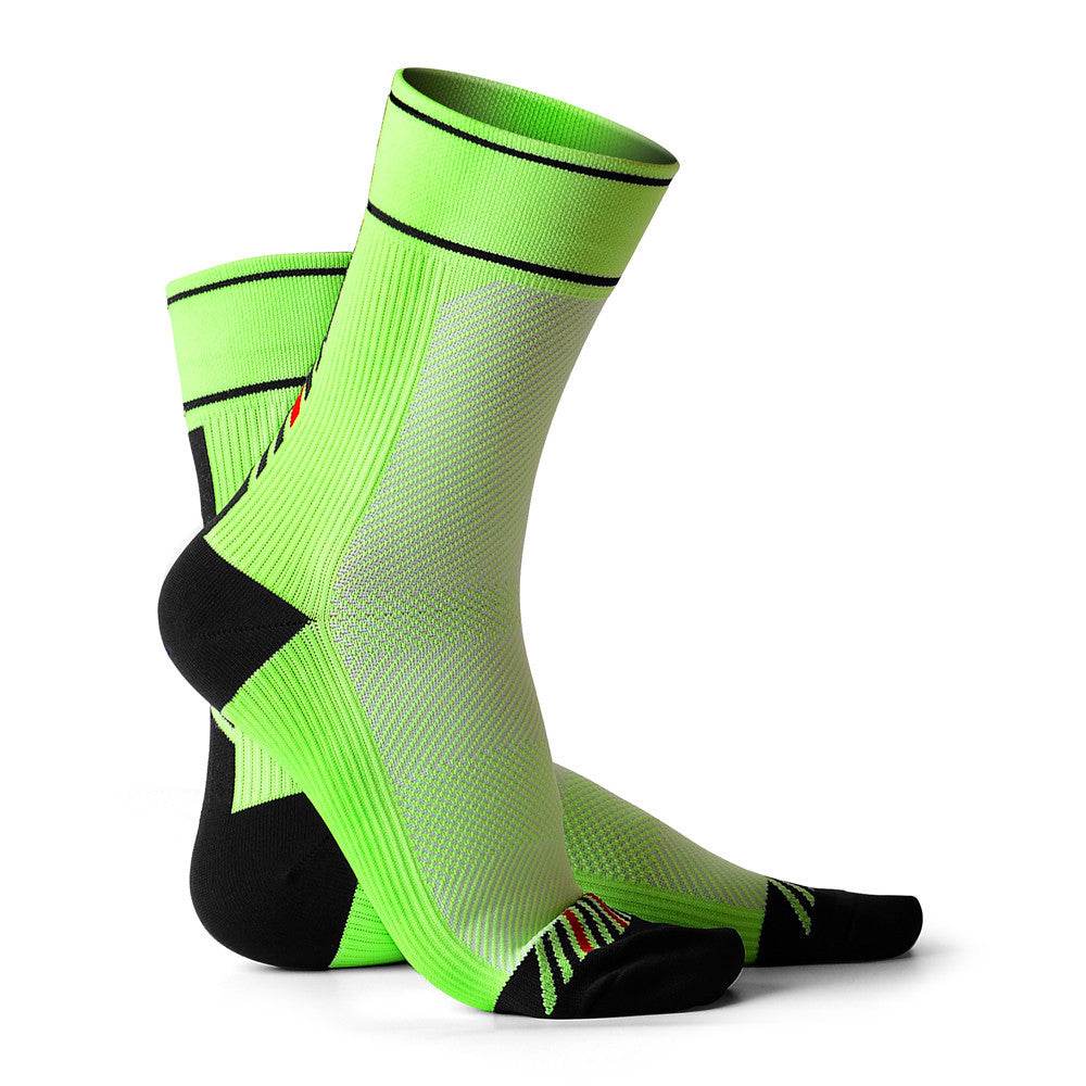 Male and female compression cycling socks - Mubimart