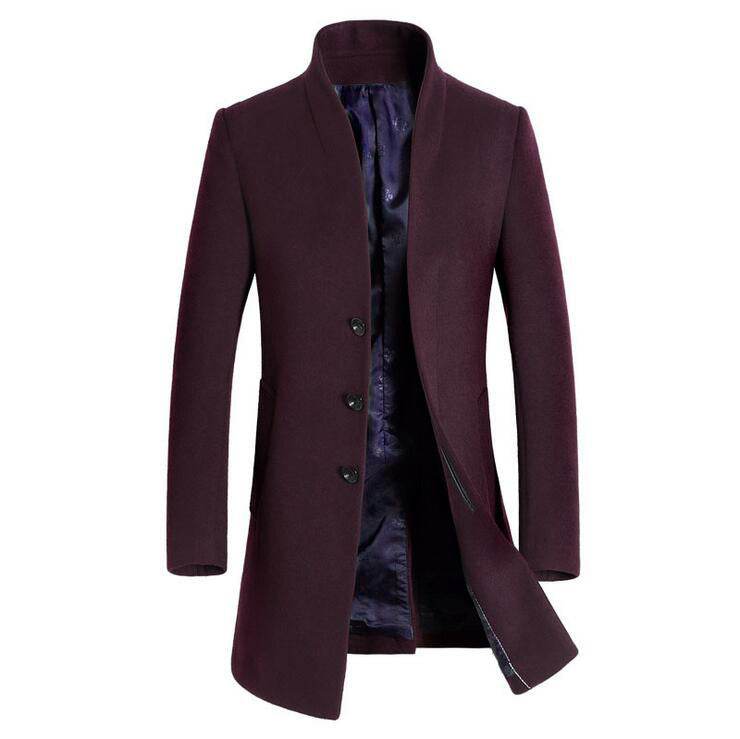 Wool coat jacket - Mubimart