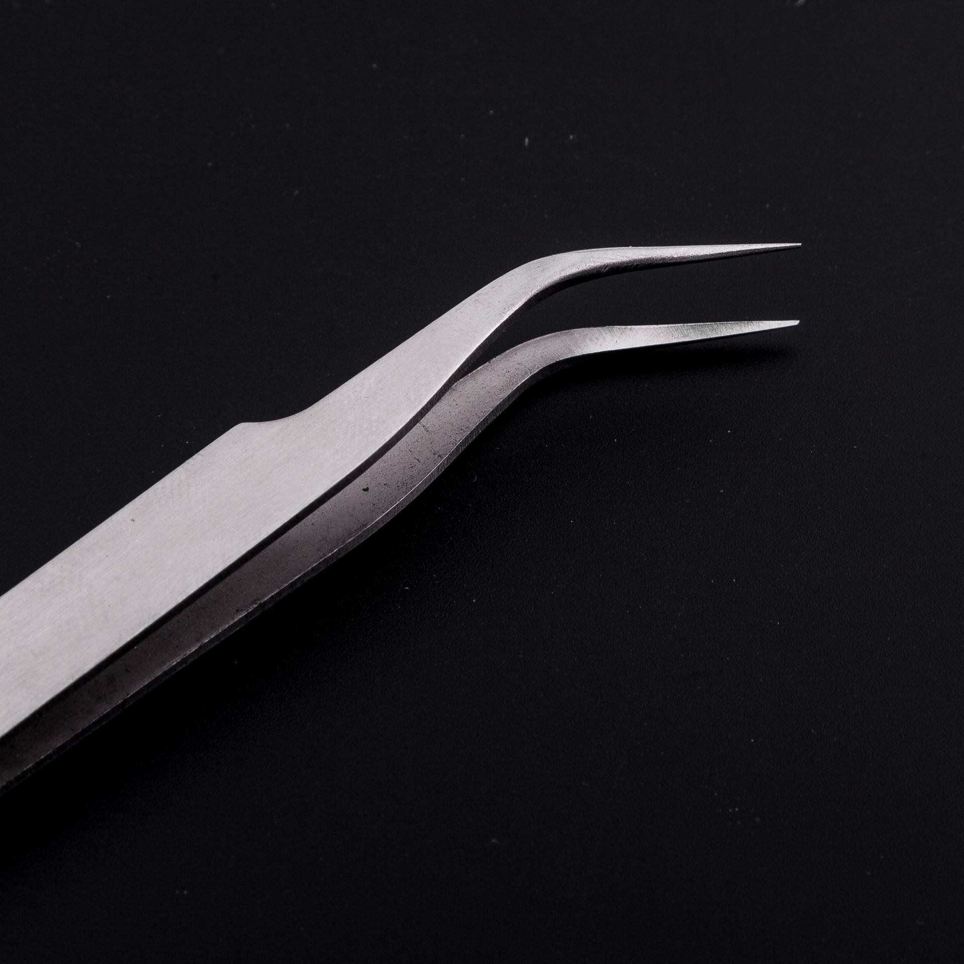 Ordinary elbow acne stainless steel tweezers - Mubimart