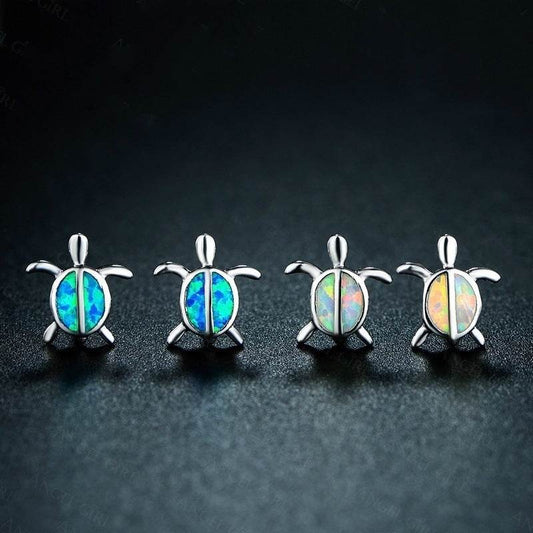 Turtle Stud Earrings For Women - Mubimart