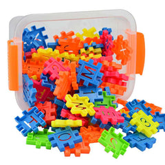 110pcs Set DIY Lepin Building Blocks Baby Boys And Girls 3D Blocks Funny Educational Mosaic Toys For Children Kids Block Toys - Mubimart -  