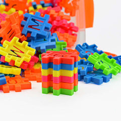 110pcs Set DIY Lepin Building Blocks Baby Boys And Girls 3D Blocks Funny Educational Mosaic Toys For Children Kids Block Toys - Mubimart -  