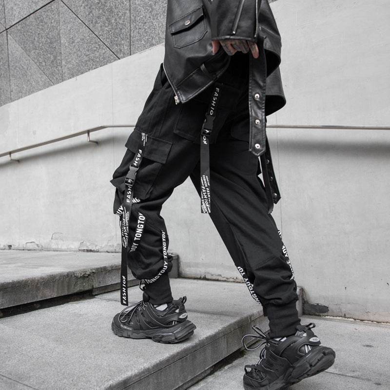 Multi-pocket cargo pants - Mubimart