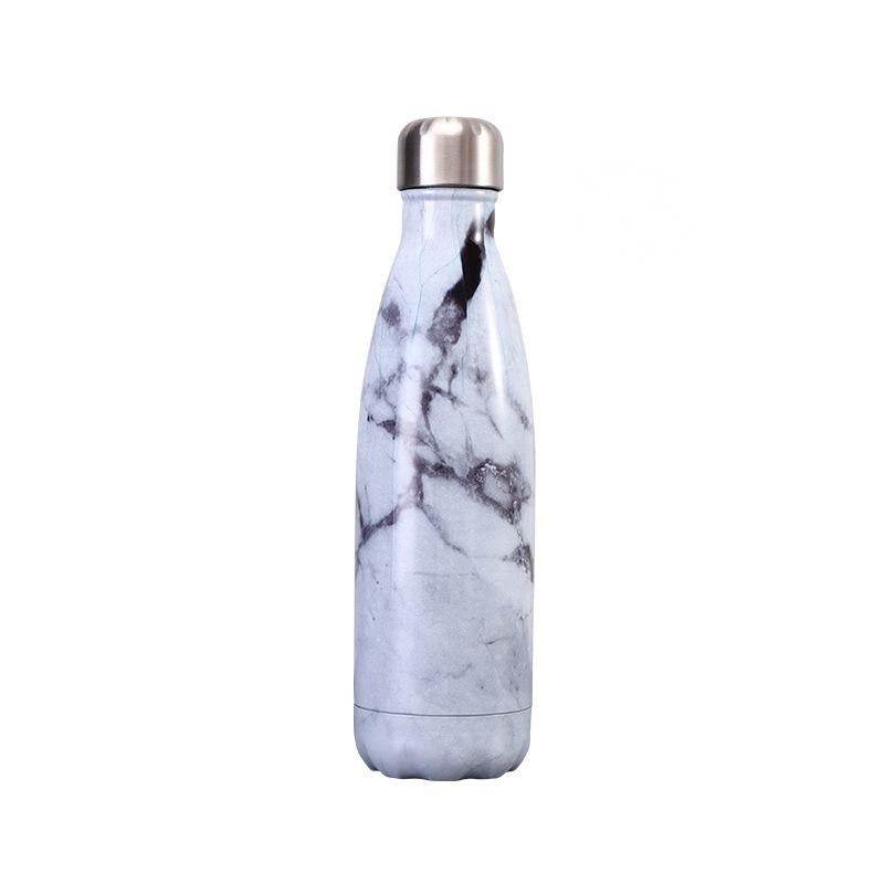 Coke Bottle Stainless Steel Vacuum Flask Bowling Cup Sports Bottle - Mubimart