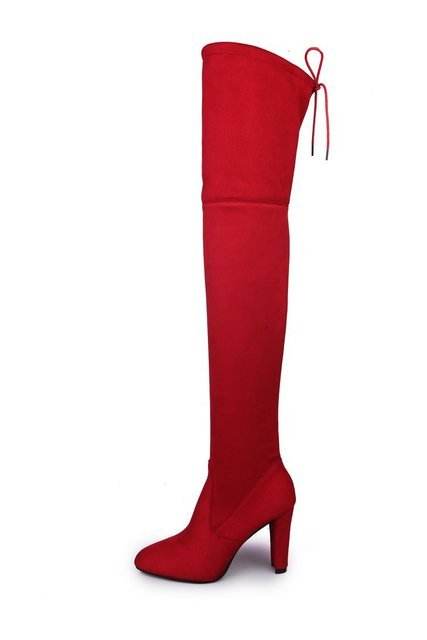 Over the knee boots high heel women's boots - Mubimart
