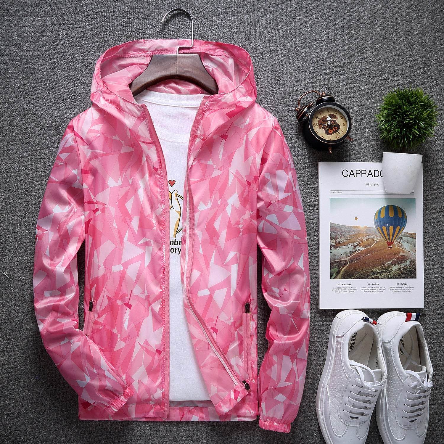 Lightweight sports trench coat - Mubimart