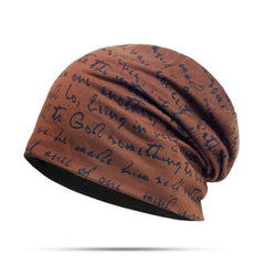 Beanie-Mütze mit englischem Alphabet