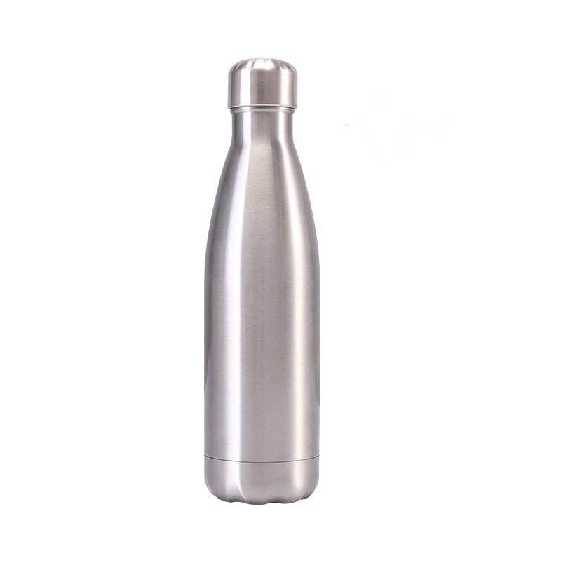 Coke Bottle Stainless Steel Vacuum Flask Bowling Cup Sports Bottle - Mubimart