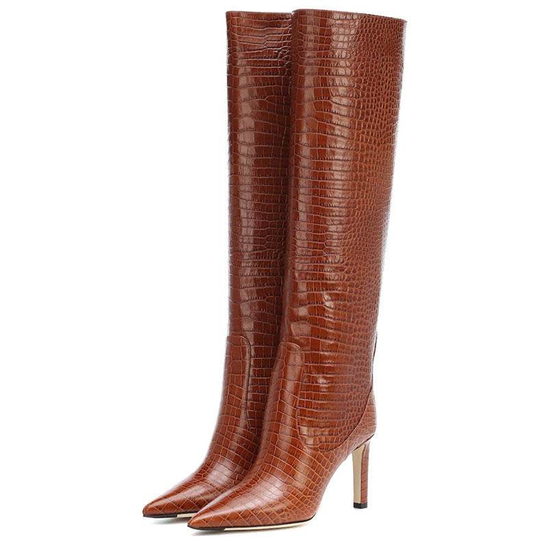 Tall sexy big size fashion boots - Mubimart