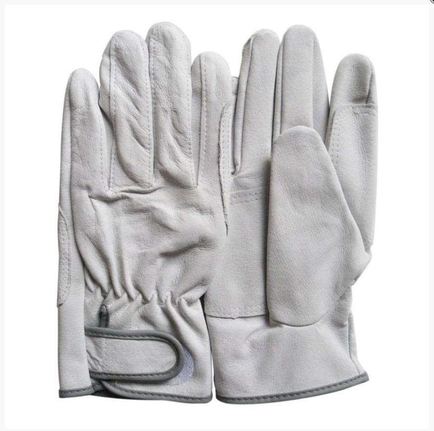 Pigskin protective gloves, electric welder, non-slip gloves, protective gloves - Mubimart