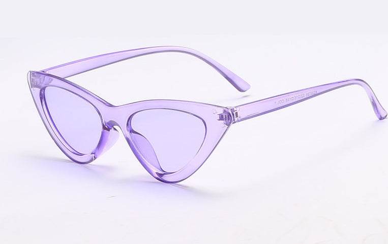 Trendy Triangle Cat Eye Sunglasses European And American Street Couple Style - Mubimart