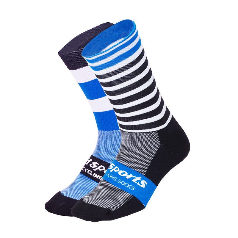 Cycling socks running skate socks - Mubimart -  