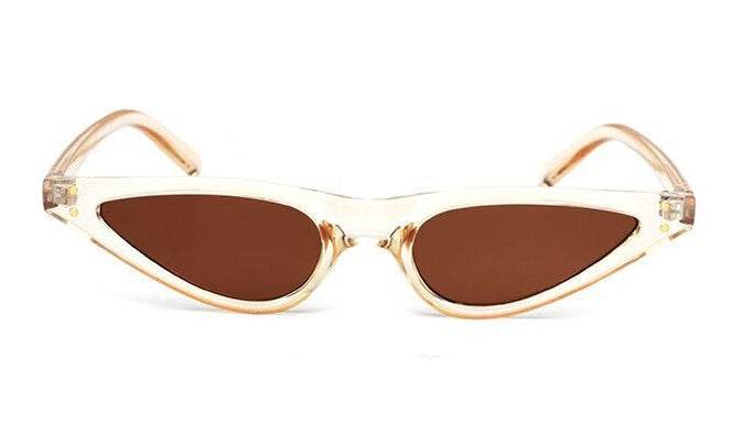 Retro sunglasses cat eye sunglasses ladies glasses - Mubimart