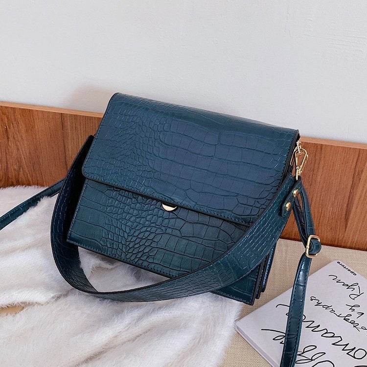 Western chic broadband messenger bag women - Mubimart