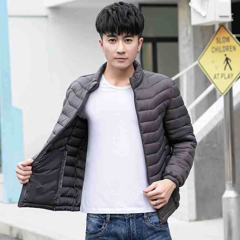 Lightweight Down Jacket Short Men - Mubimart