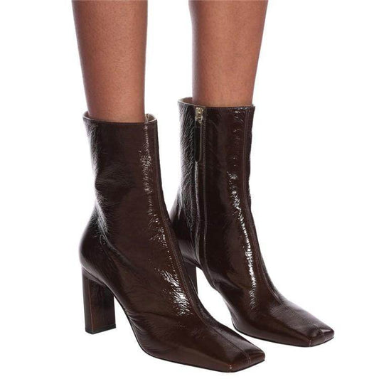 Square toe boots - Mubimart