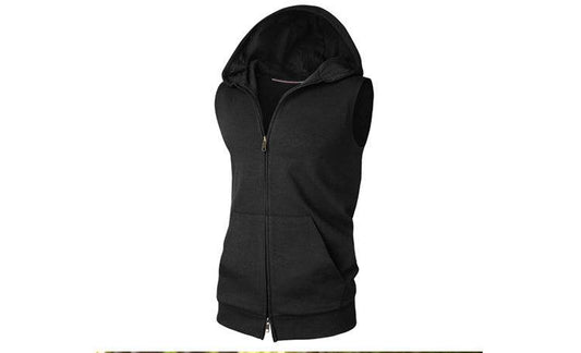 Sleeveless Men's Hoodies - Mubimart