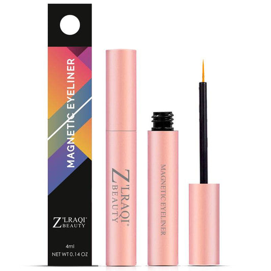 Beauty Magnetic Eyeliner Round Tube Liquid Eyeliner - Mubimart