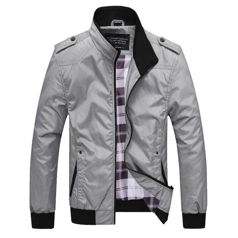 Men Overcoat Bomber Jackets - Mubimart