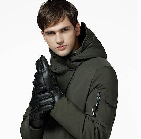 Men's Gloves Sheepskin Fur Gloves - Mubimart