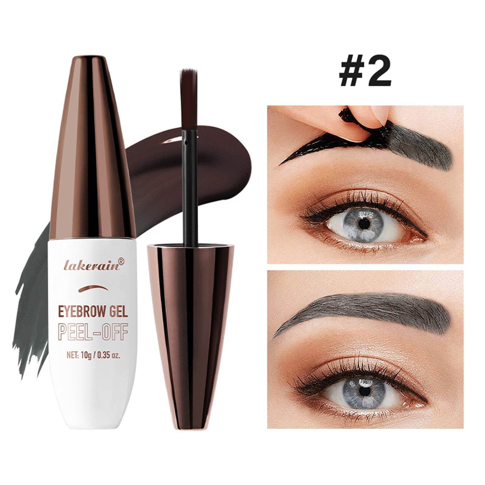 Wild Eyebrow Three-dimensional Waterproof Sweat-proof Not Easy To Fade Eyebrow Cream - Mubimart