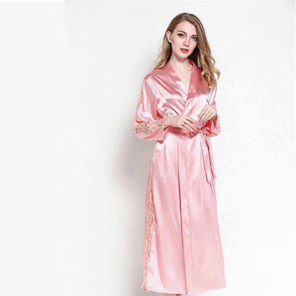 Women's Fashion Lace Nightgown - Mubimart